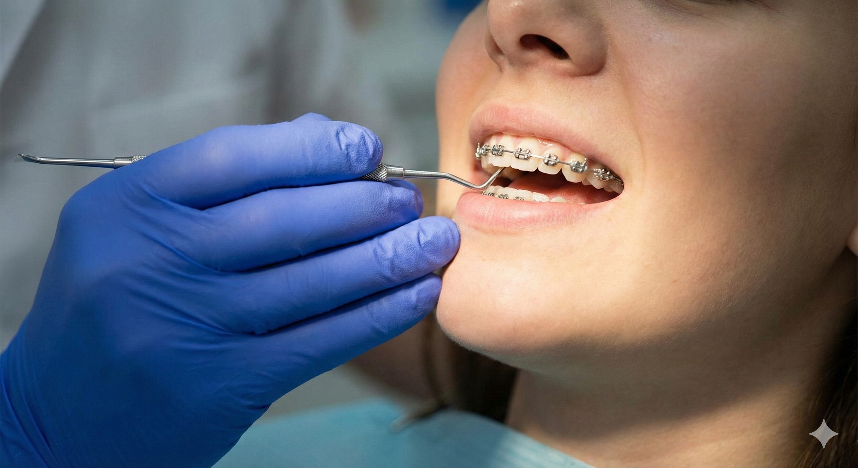 Happy patient with beautiful smile